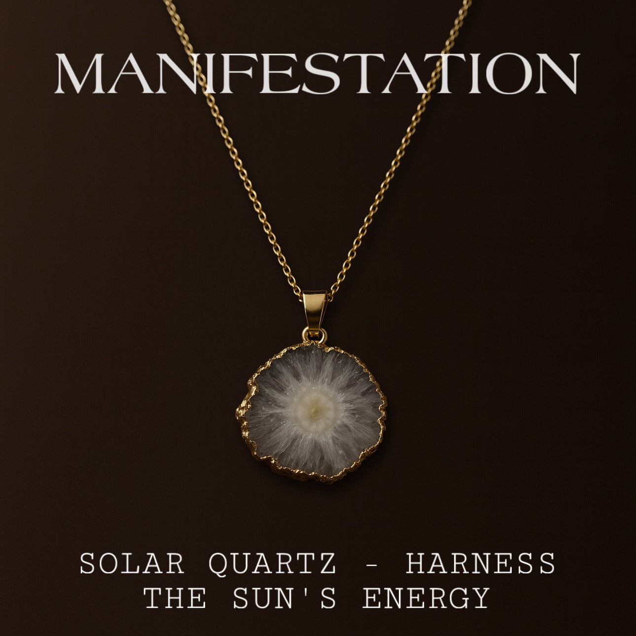 Alura™ Solar Quartz Energy Necklace