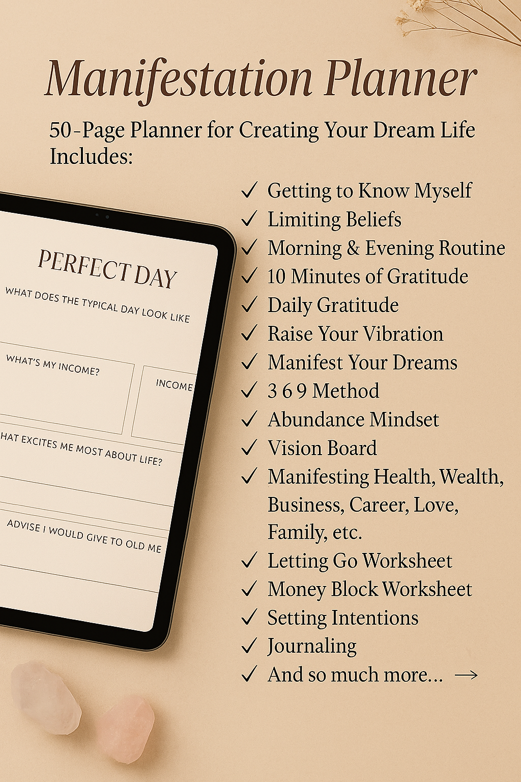 Alura 50-Page Manifestation eBook