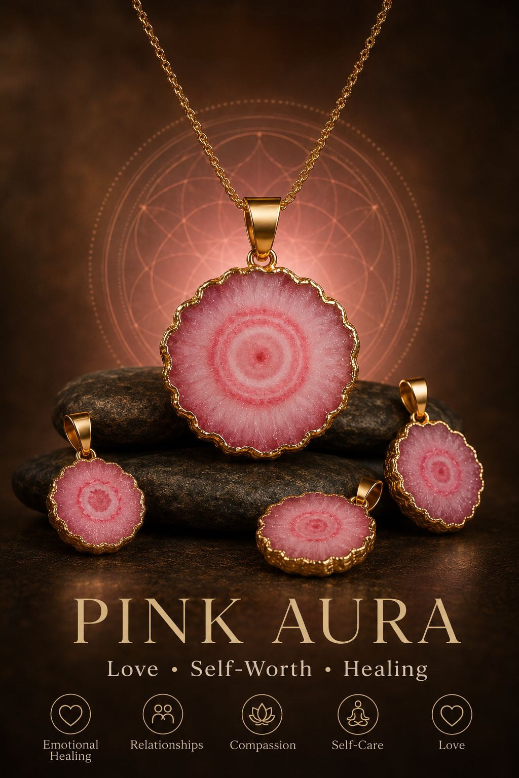 Alura Orgonite Energy Necklace