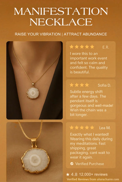 ALURA™ Manifestation Crystal Necklace