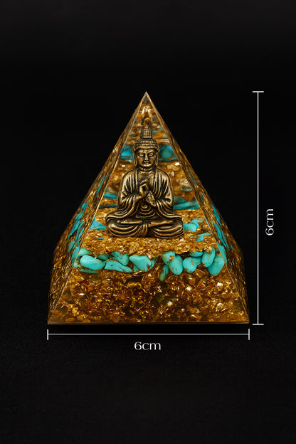 Alura Buddha Orgonite Pyramid