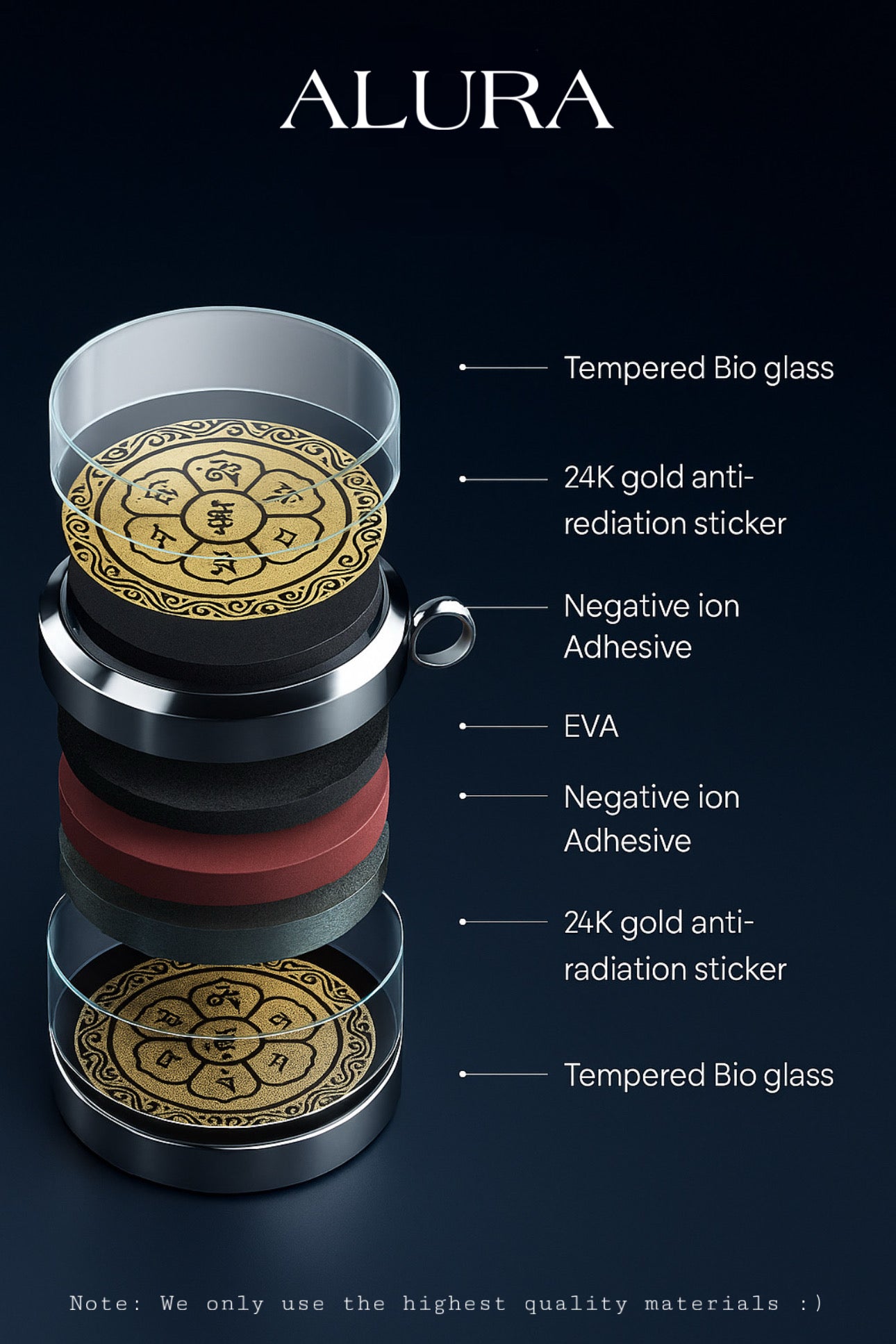 Alura™ Manifest & Protect Energy Pendant