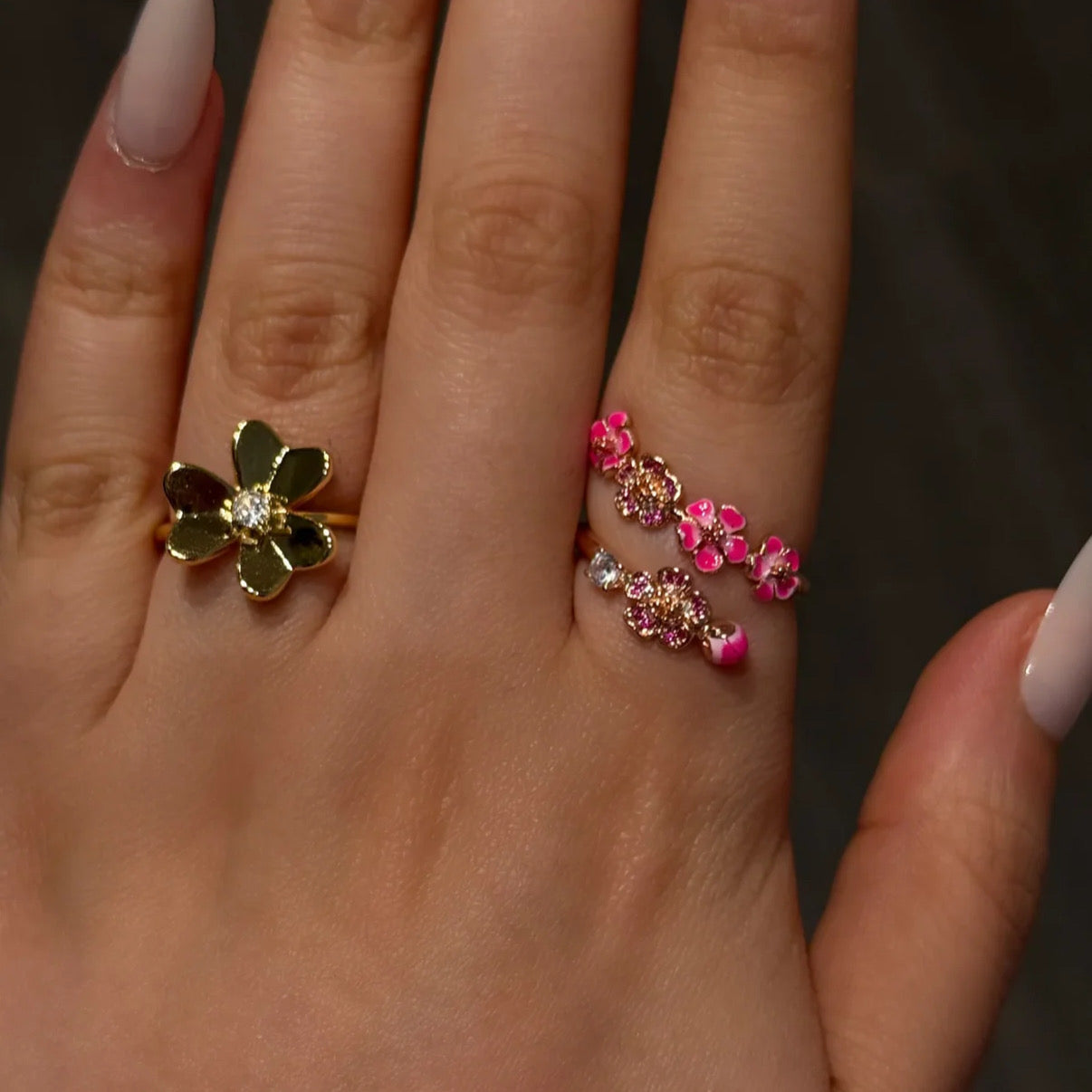 ALURA Blossom Love Ring