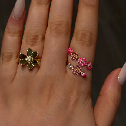 ALURA Blossom Love Ring