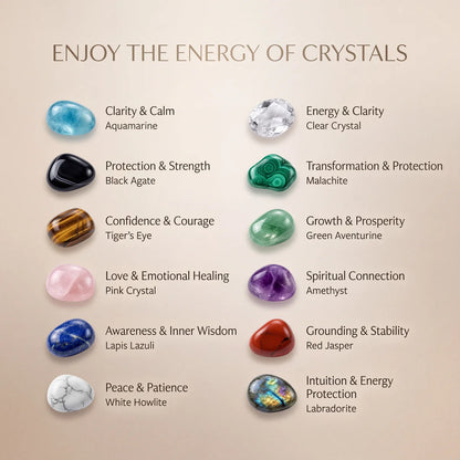 Alura™ Natural Crystal Energy Pendant