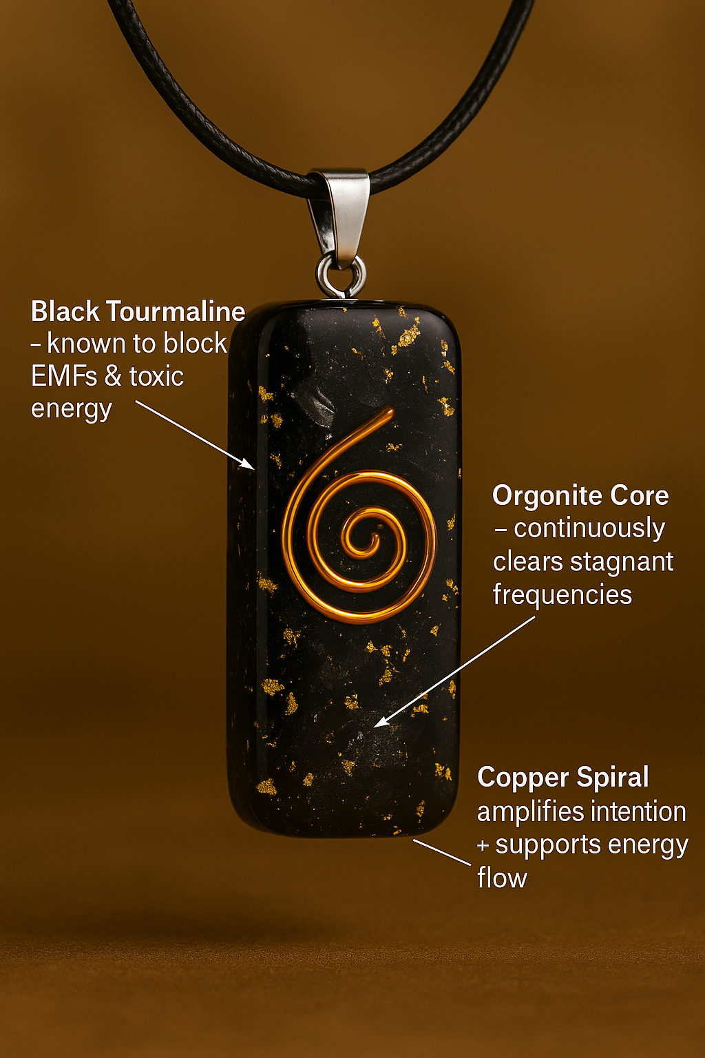 Alura 7 Chakra Spiritual Energy Necklace