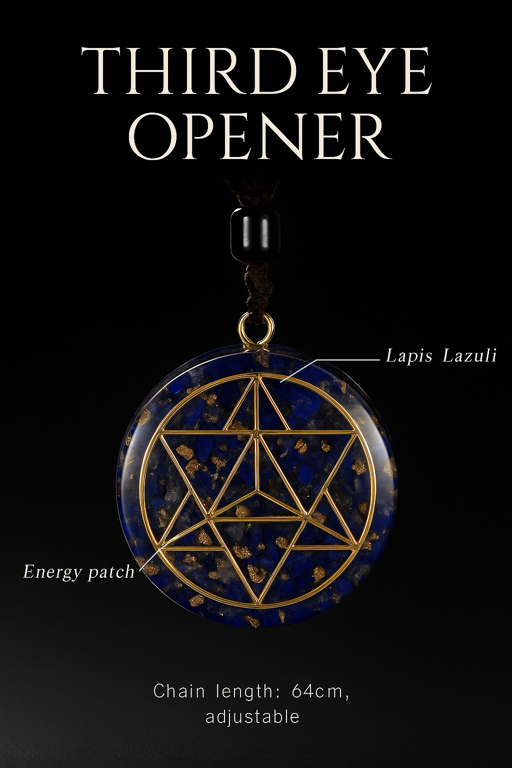 Alura Third Eye Chakra Activation Pendant