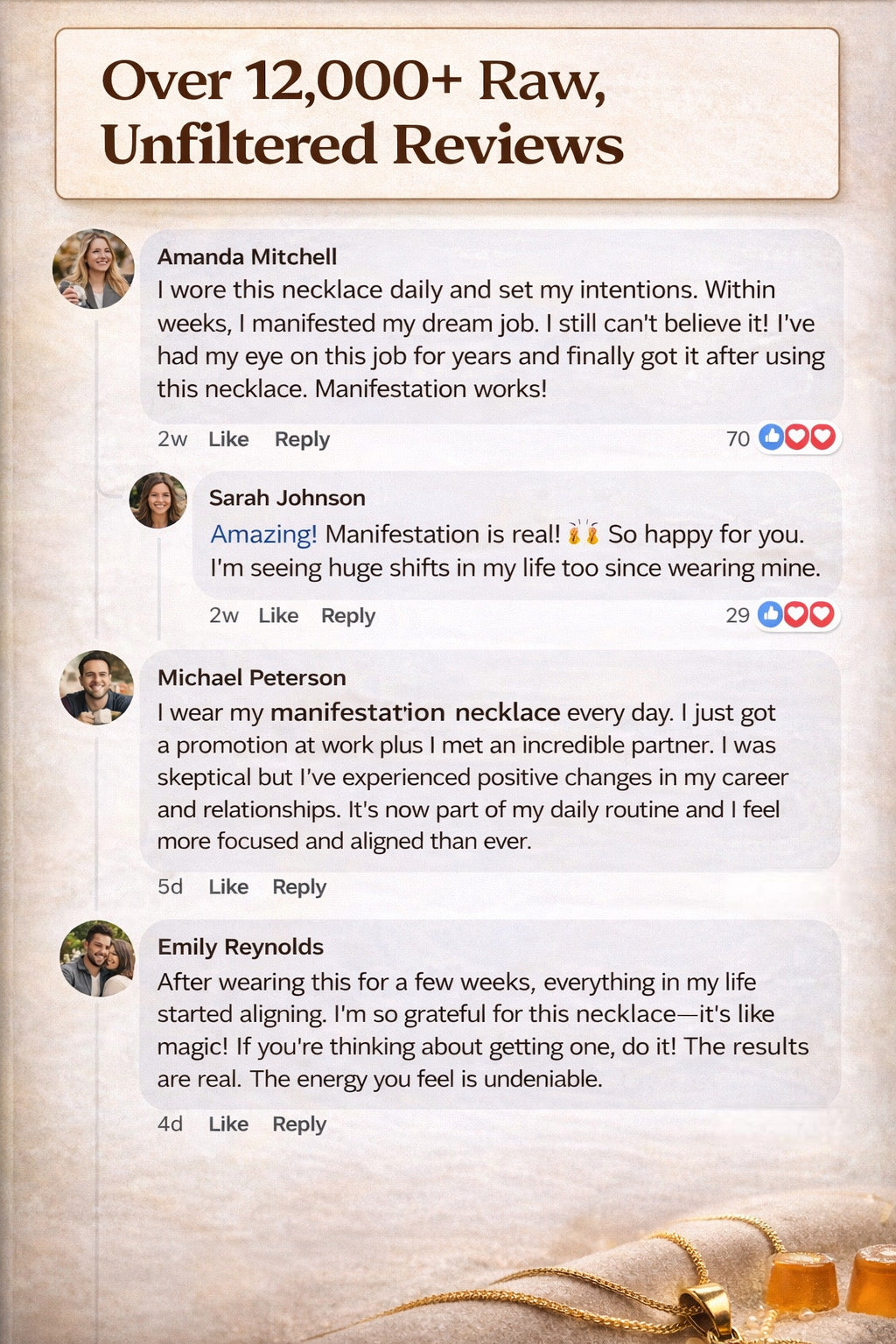 ALURA™ Manifestation Crystal Necklace