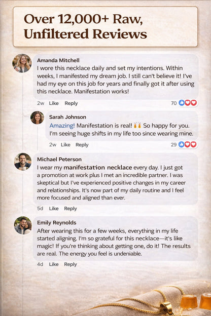 ALURA™ Manifestation Crystal Necklace