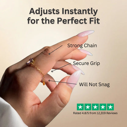 ALURA™ Heart Chain Ring