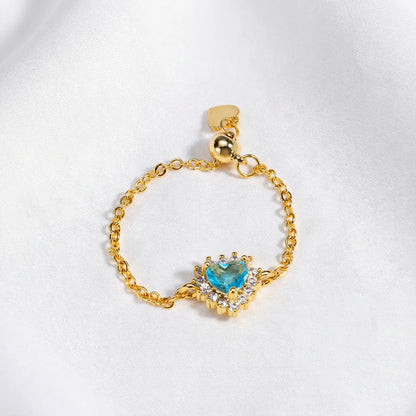 ALURA™ Heart Chain Ring