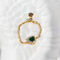 Green Heart - Gold