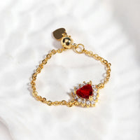 Red Heart - Gold