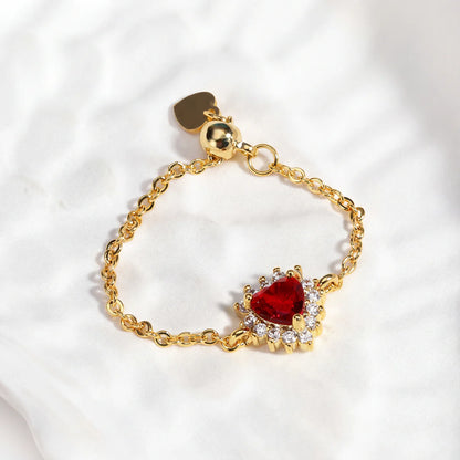 ALURA™ Heart Chain Ring