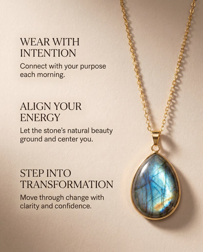 Alura™ Labradorite Transformation Necklace